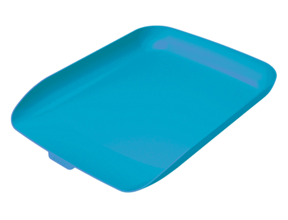 CORBEILLE A COURRIER LEITZ COSY PLASTIQUE BLEU 358X268X43MM