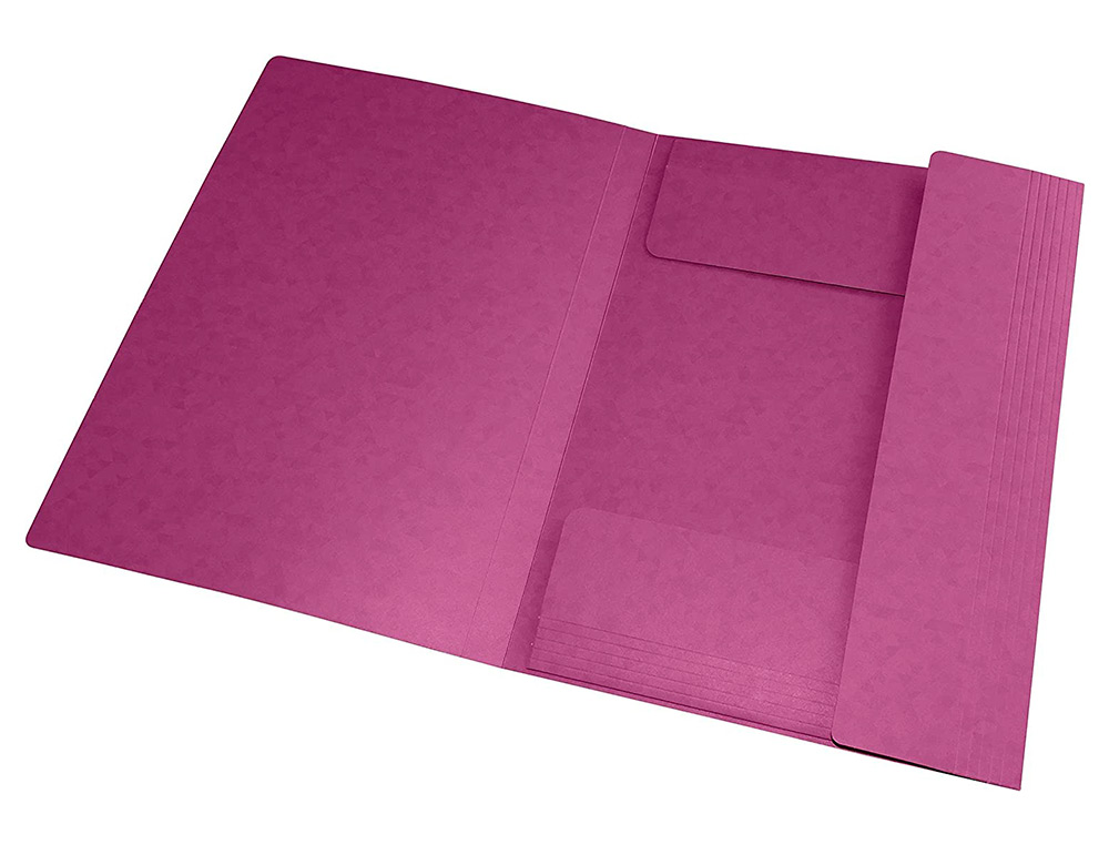 CHEMISE ELASTIQUE 3 RABATS OXFORD TOPFILE+ A4 VIOLET