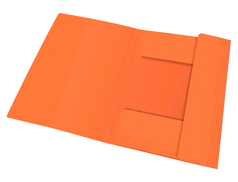 CHEMISE ELASTIQUE 3 RABATS OXFORD EUROFOLIO+ A4 ORANGE