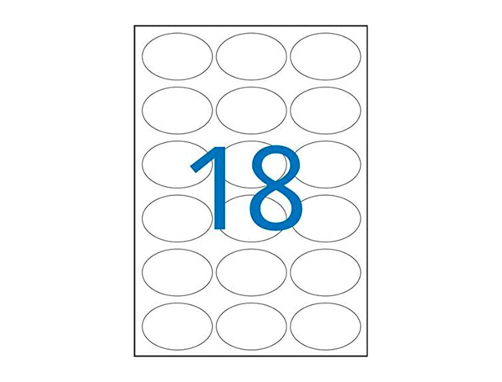 ETIQUETTE APLI KRAFT JET D'ENCRE 63,5X42,3MM PAQUET DE 10 FEUILLES