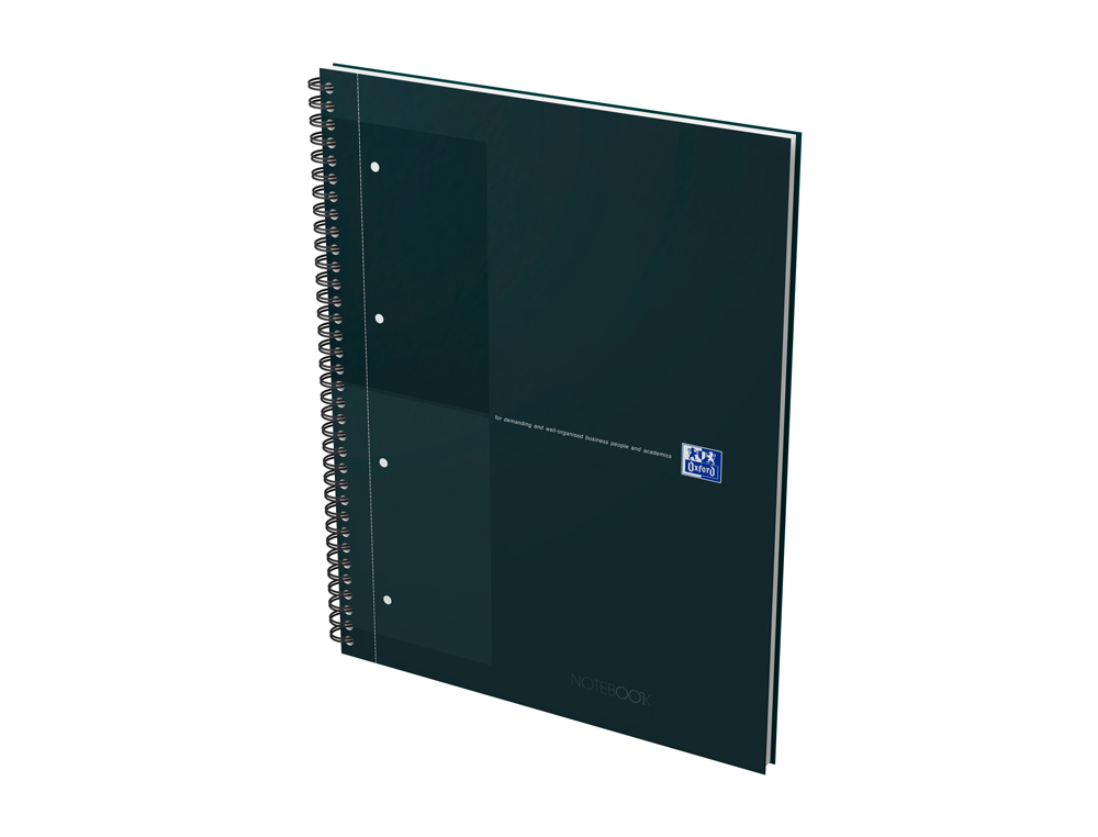 NOTEBOOK OXFORD INTERNATIONAL RELIURE INTEGRALE 222X295MM 160 PAGES OPTIK PAPER PERFOREES 4 TROUS REGLURE LIGN