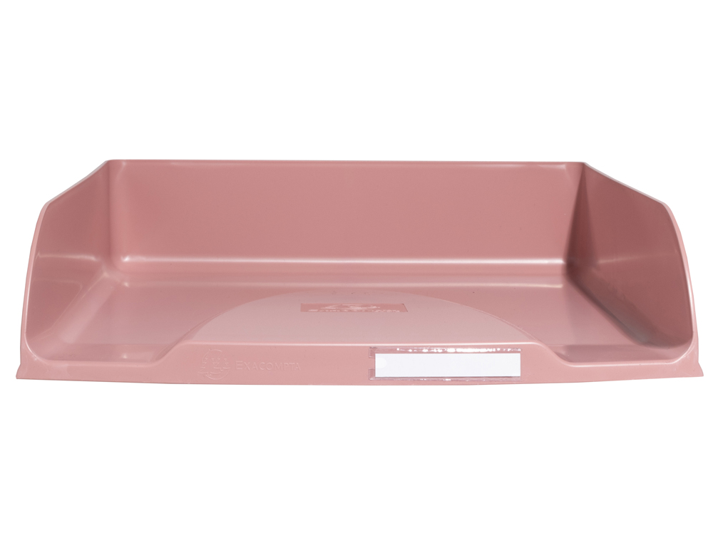 CORBEILLE COURRIER EXACOMPTA COMBO STYLI SKANDI A4+ SUPERPOSABLE VERTICALE/ESCALIER COLORIS VIEUX ROSE