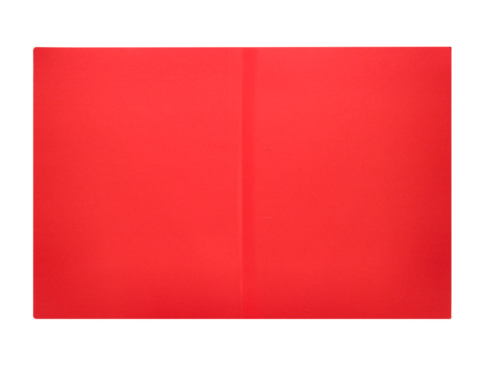 SOUS-CHEMISE LIDERPAPEL PAPIER CARTONN 180G 310X230MM DOCUMENT A4 210X297MM COLORIS PASTEL ROUGE INTENSE
