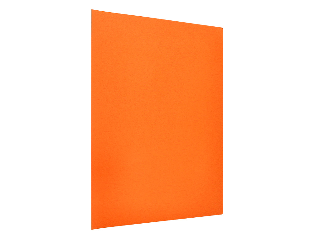 SOUS-CHEMISE LIDERPAPEL PAPIER CARTONNÉ 180G 310X230MM DOCUMENT A4 210X297MM COLORIS ORANGE INTENSE
