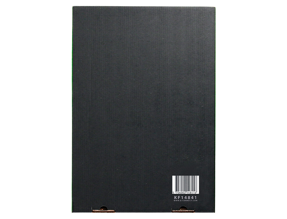 POCHETTE Q-CONNECT POLYPROPYLÈNE LISSE 10/100E ECO PERFORÉE ANTISTATIQUE A4 210X297MM SACHET 100 UNITÉS