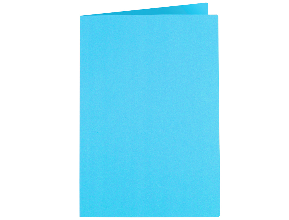SOUS-CHEMISE LIDERPAPEL PAPIER CARTONNÉ 180G 310X230MM DOCUMENT A4 210X297MM COLORIS COLORIS BLEU CIEL
