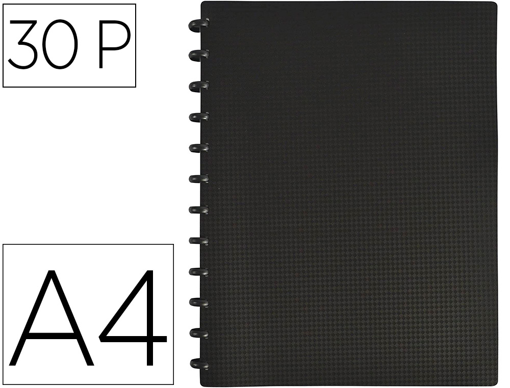 PROTEGE-DOCUMENTS HAMELIN MEMPHIS VARIOZIP A4           POLYPROPYLENE OPAQUE 30       POCHETTES AMOVIBLES 60 VUES