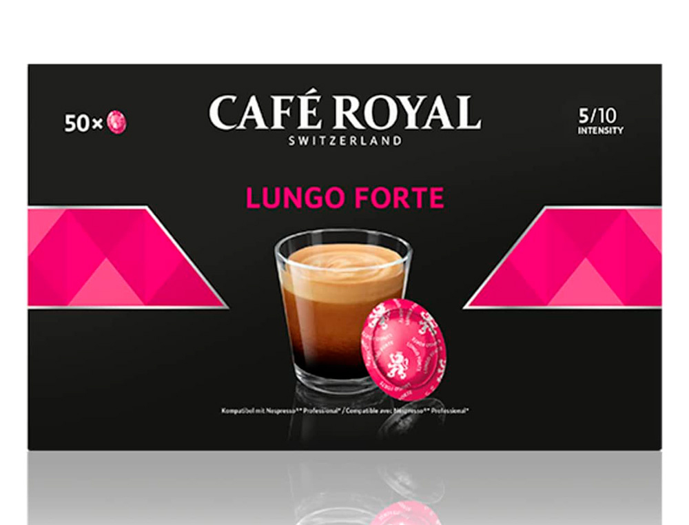 CAFE ROYAL LUNGO FORTE S COMP 50 CAPSULES