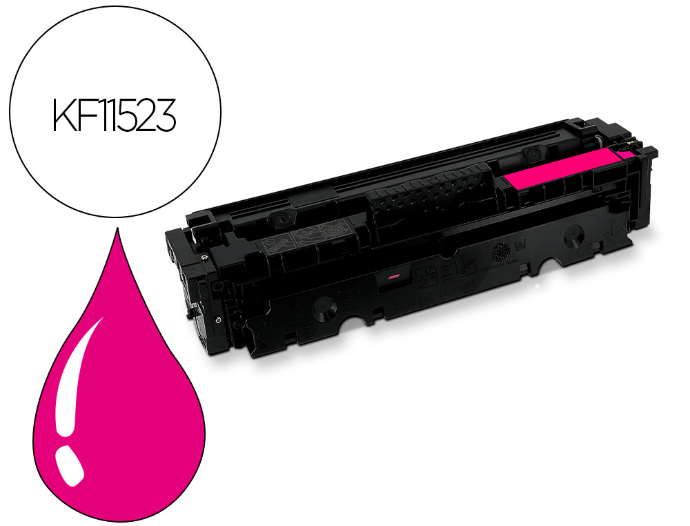 TONER Q-CONNECT COMPATIBLE HP W2033A/415A HP LASERJET M     450, 454, 455, 470, 479 2100P MAGENTA
