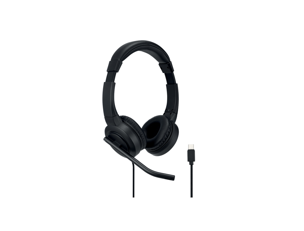 CASQUE KENSINGTON H1000 USB-C MICRO PIVOTANT 270  COLORIS   NOIR