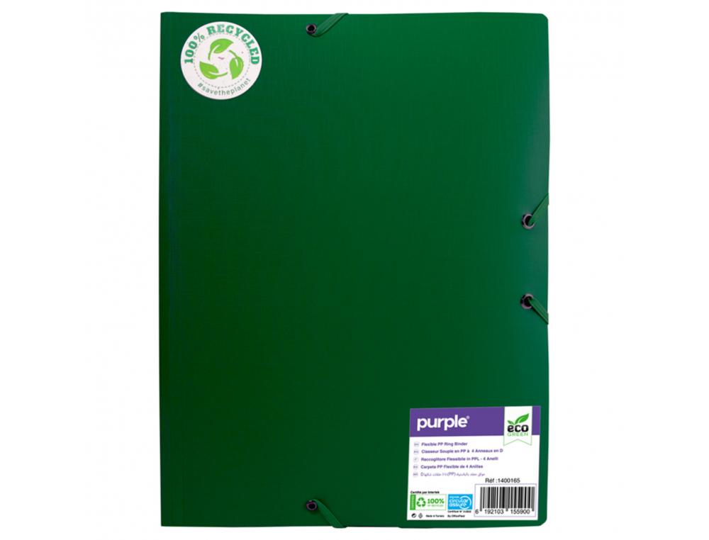 CHEMISE 3 RABATS OFFICE PLAST POLYPRO RECYCLE COLORIS VERT