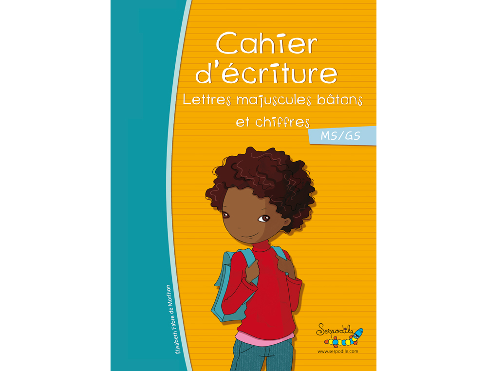 CAHIER ENTRAINEMENT HAMELIN SERPODILE 21X29.7 CM          MAJUSCULE BATON A4 47 PAGES