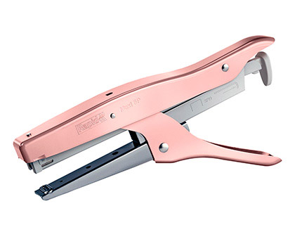PINCE  AGRAFER RAPID MAXI MTAL CHROM 55X23X200MM 20F AGRAFES SP19 1/4 COLORIS ROSE