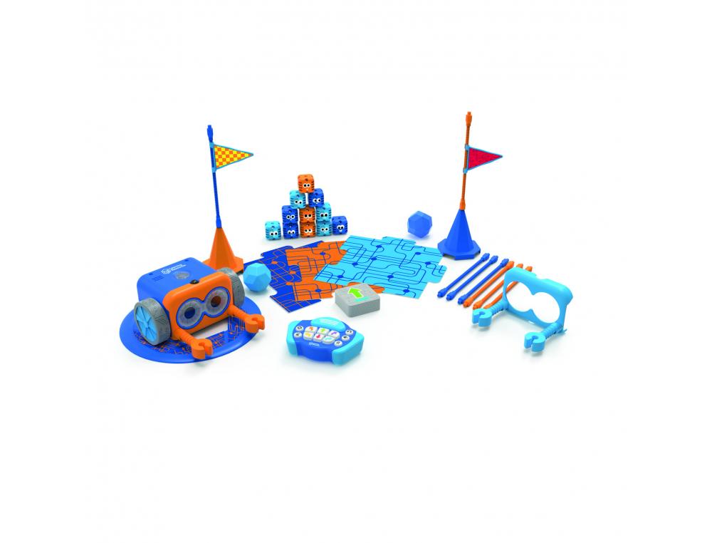 CODAGE INFORMATIQUE LEARNING RESOURCES BOTLEY LE ROBOT DE  CODAGE 2.0 1 ROBOT 40 FICHES  6 PLAQUES 27 PIECES