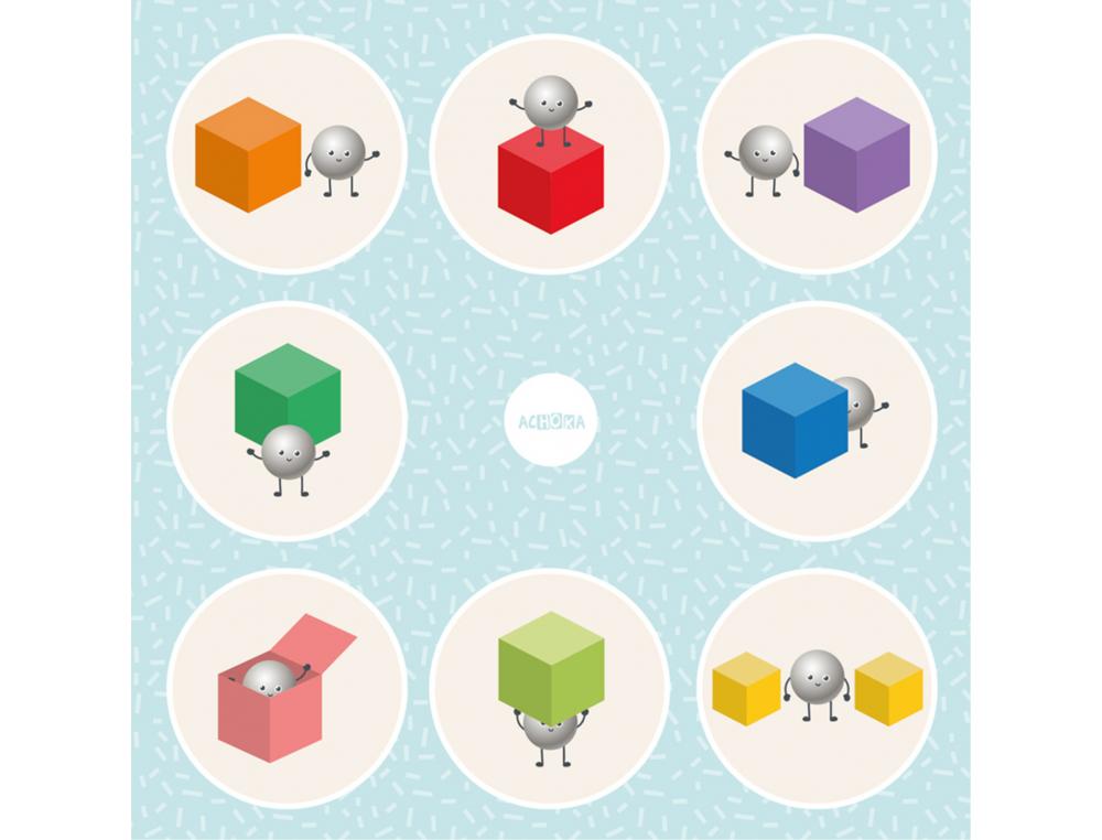 ROBOT D APPRENTISSAGE ACHOKA FLASHCARDS SPATIALISATION     MATHEMATIQUES 26 CARTES A     UTILISER AVEC INTERACTIVE BOT