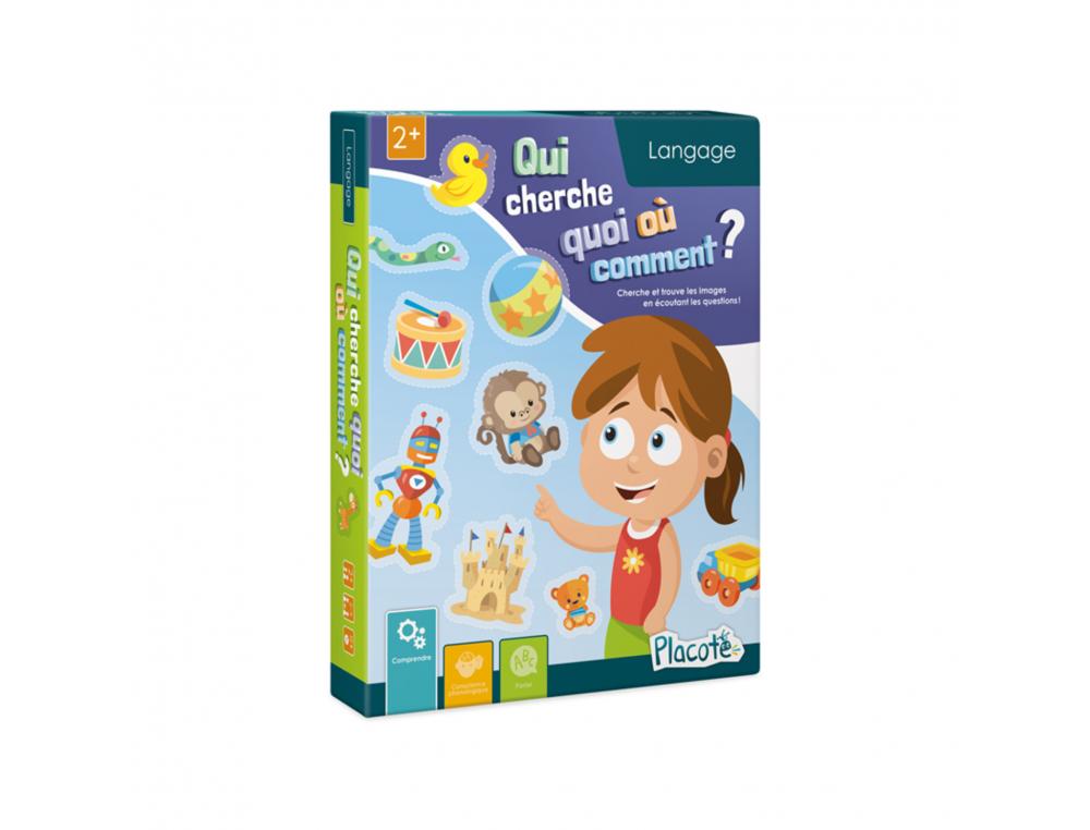 JEU D'OBSERVATION QUI CHERCHE QUOI OU COMMENT PLACOTE