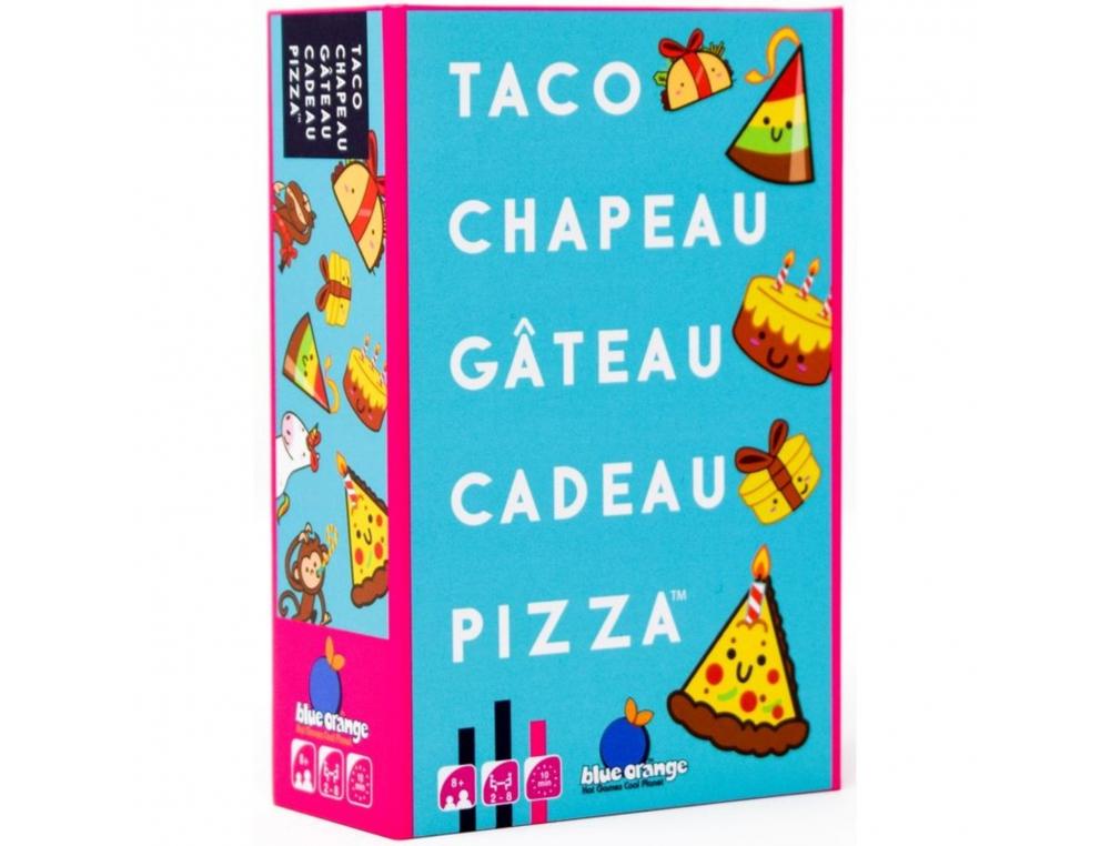 JEU D'OBSERVATION TACO CHAPEAU GATEAU CADEAU PIZZA   BLUE ORANGE