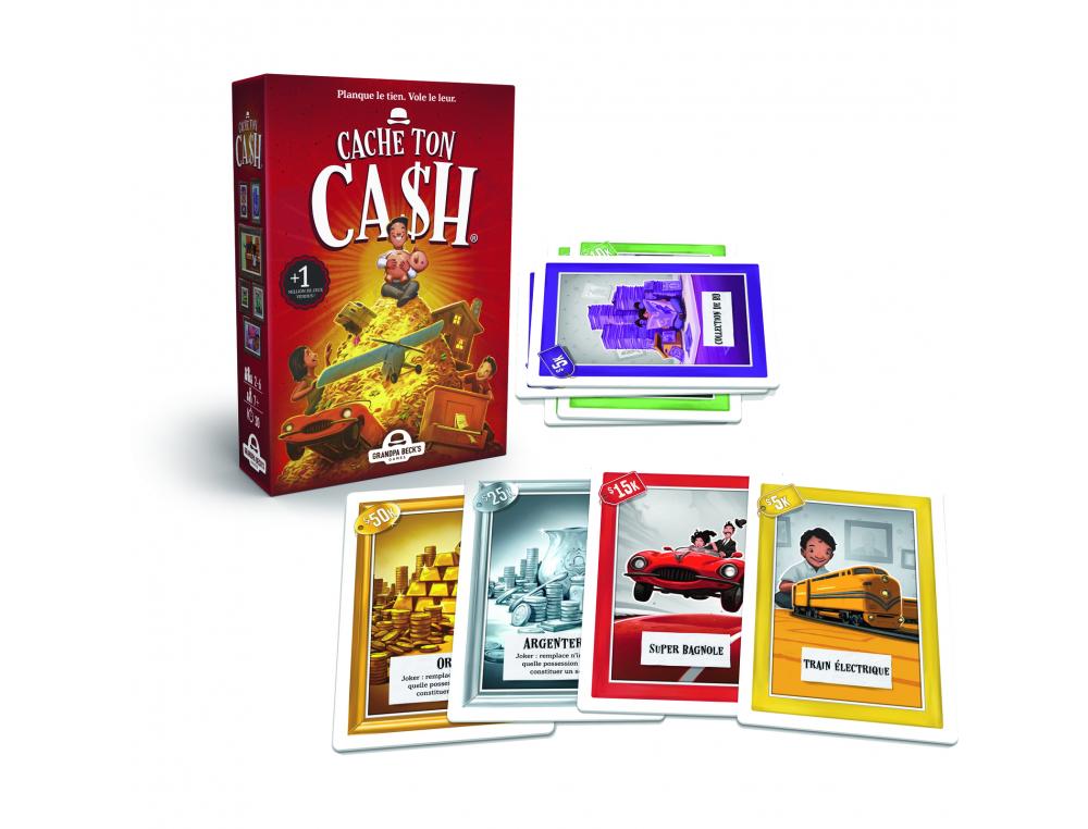 JEU DE SOCIETE CACHE TON CASH GRANDPA BECK'S