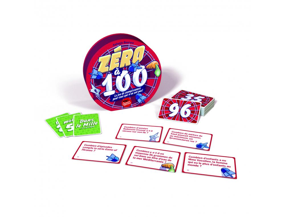 JEU D'AMBIANCE ZERO A 100 SCORPION MASQUE