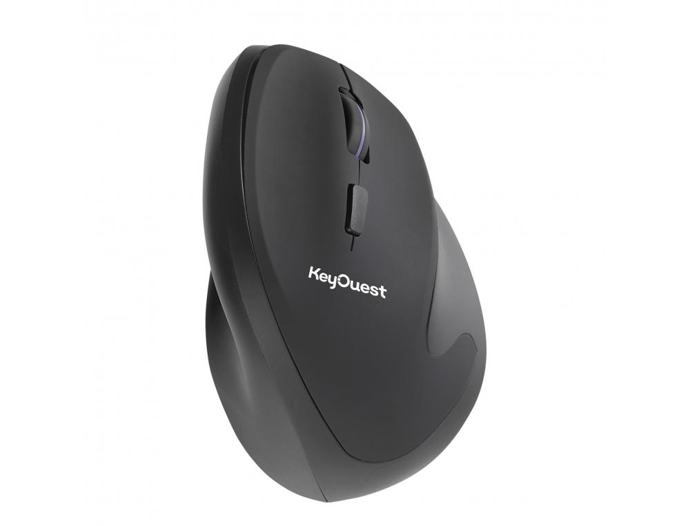 SOURIS ERGONOMIQUE KEYOUEST SANS FIL COLORIS NOIR