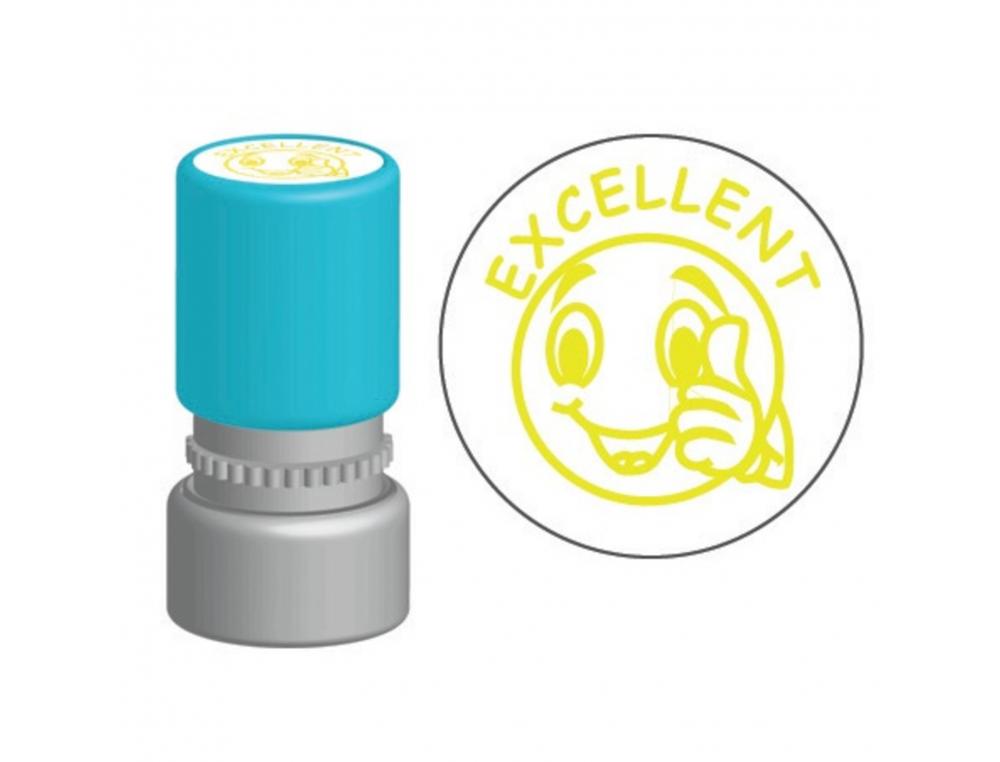 TAMPON NOTATION CREALIGN EXCELLENT SMILEY DIAMETRE ENV 20MM