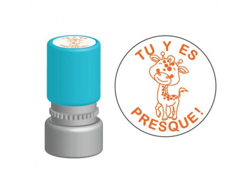 TAMPON NOTATION CREALIGN TU Y ES PRESQUE DIAMETRE ENV 20MM