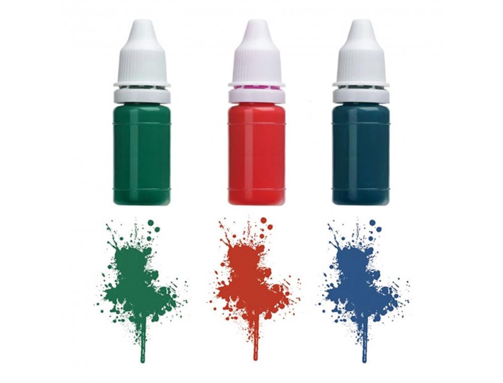RECHARGE CREALIGN TAMPONS DE NOTATION 20ML COLORIS BLEU    ROUGE VERT PACK DE 3 UNITES