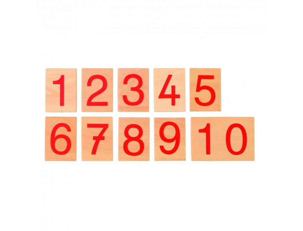 PEDAGOGIE MONTESSORI VINCO EDUCATIONAL CHIFFRES IMPRIMES DE 1 A 10 ASSOCIER BARRES     NUMERIQUES DE 1 A 10