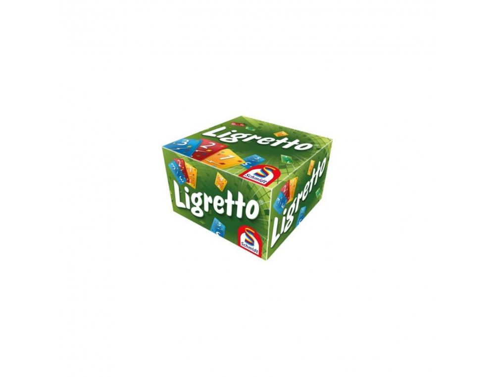 JEU D'OBSERVATION SCHMIDT LIGRETTO VERT 4 JEUX DE 40    CARTES DE 2 A 4 JOUEURS