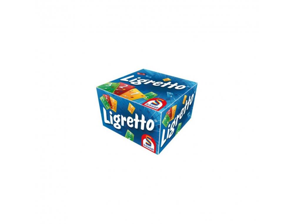 JEU D'OBSERVATION SCHMIDT LIGRETTO BLEU 4 JEUX DE 40    CARTES DE 2 A 4 JOUEURS