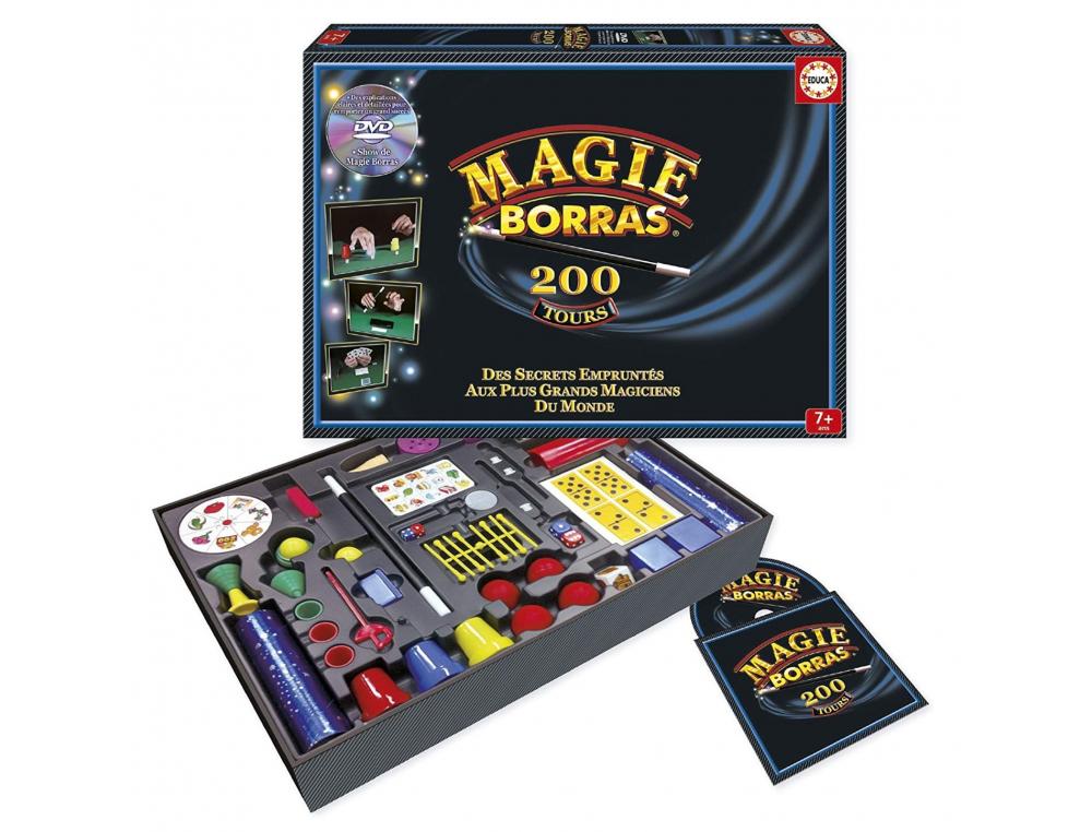 JEU DE MAGIE EDUCA 200 TOURS DE MAGIE 1 JOUEUR